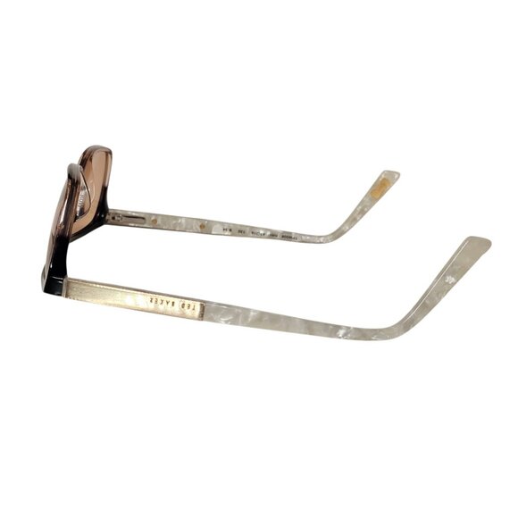 TED BAKER FRAMES ONLY EYEGLASSES TPW006 Tortoise Shell Brown 49-16-130 Plastic - Picture 8 of 11